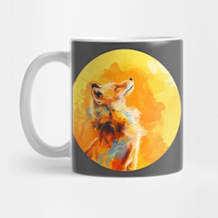 Blissful Light - Fox illustration Mug